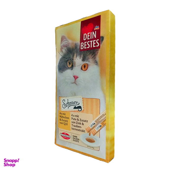 بستنی گربه دین بستس (Dein Bestes) مدل Purr بسته 8 عددی