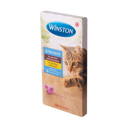 بستنی گربه وینستون (Winston) مدل LiverSausage & Cheese بسته 8 عددی