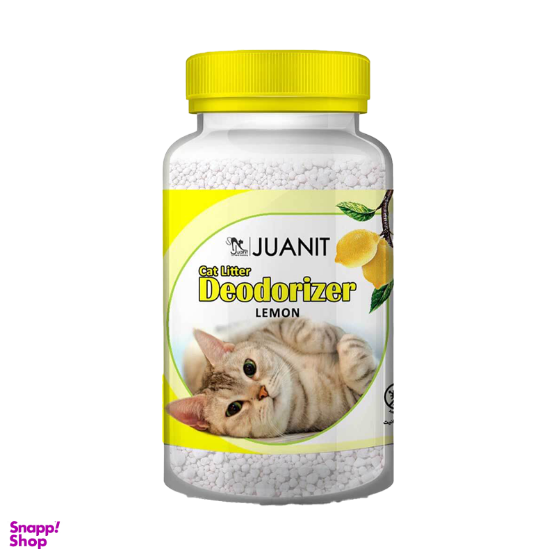 بوگیر و آنتی باکتریال خاک گربه ژوانیت (Juanit) با اسانس لیمو