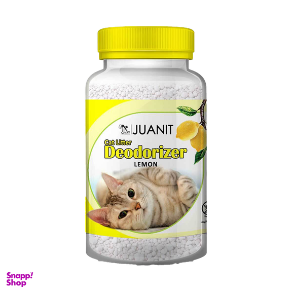 بوگیر و آنتی باکتریال خاک گربه ژوانیت (Juanit) با اسانس لیمو