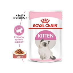 پوچ بچه گربه رویال کنین (Royal Canin) مدل Kitten وزن 85 گرم