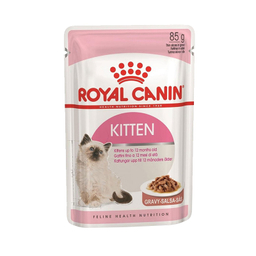 پوچ بچه گربه رویال کنین (Royal Canin) مدل Kitten وزن 85 گرم