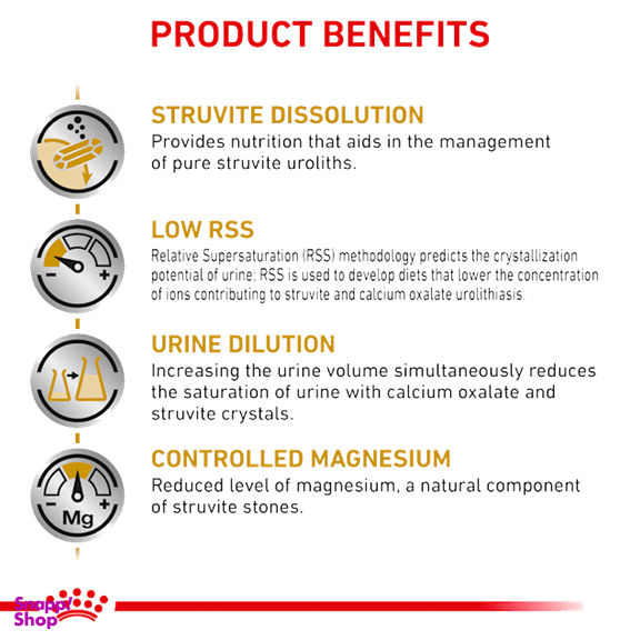 پوچ گربه رویال کنین مدل Urinary S/O وزن 85 گرم