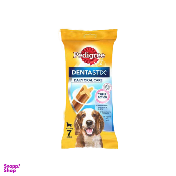تشویقی سگ پدیگری (Pedigree) مدل Pedogree Dentastix Daily Oral Care وزن 180 گرم