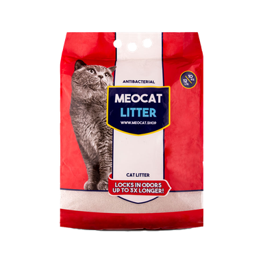خاک گربه گرانوله سوپر کلامپ معطر میوکت (Meowcat) وزن 10 کیلوگرم