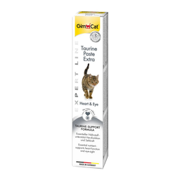 خمیر مالت گربه تایورین جیم کت (Gim Cat) مدل GimCat Paste Taurine Heart & Eye وزن 50 گرم