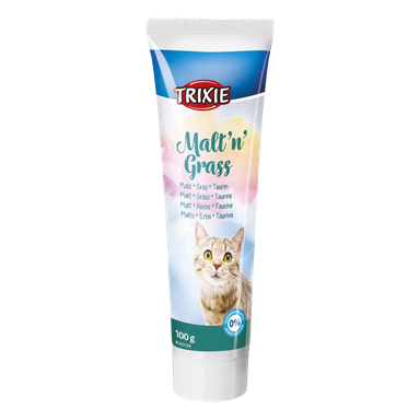 خمیر مالت گربه تریکسی (Trixie) با طعم علف Trixie Malt Grass وزن 100 گرم
