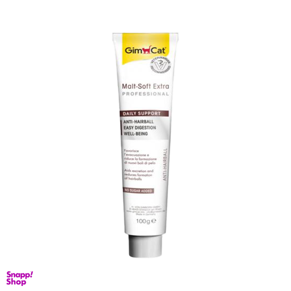 خمیر مالت گربه جیم کت مدل Gim Cat Paste Anti Hairball وزن 100 گرم