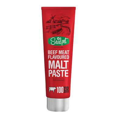 خمیر مالت گربه سویل پت (Sevil Pet) مدل Beef وزن 100 گرم