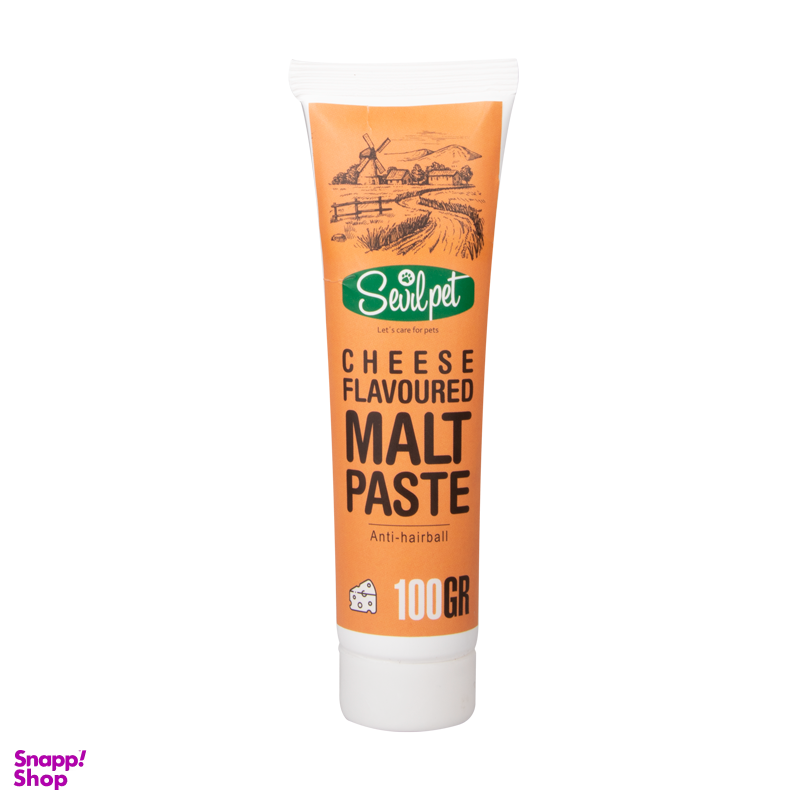خمیر مالت گربه سویل پت (Sevil Pet) مدل Cheese وزن 100 گرم