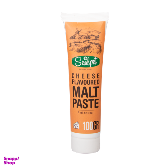 خمیر مالت گربه سویل پت (Sevil Pet) مدل Cheese وزن 100 گرم