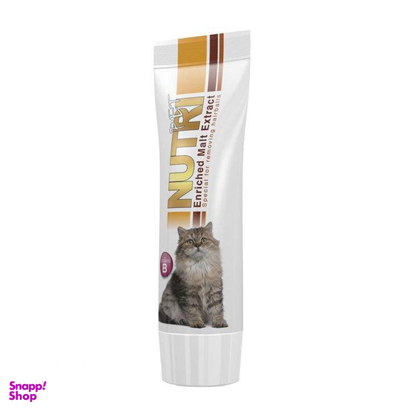 خمیر مالت گربه نوتری پت (Nutri Pet ) مدل Enriched Malt Extract وزن 80 گرم