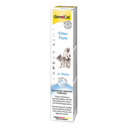 خمیر مالت و مولتی ویتامین بچه گربه جیم کت (Gim Cat) مدل GimCat Paste Multi Vitamin Kitten وزن 50 گرم