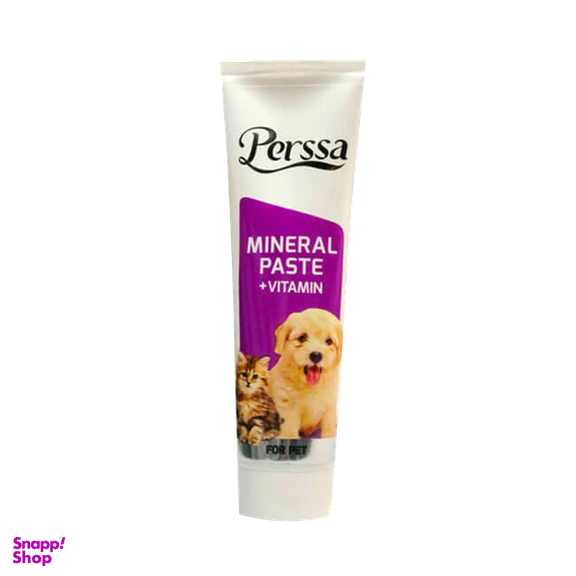 خمیر ویتامینه سگ و گربه پرسا (Perssa) مدل Mineral And Vitamins وزن 100 گرم
