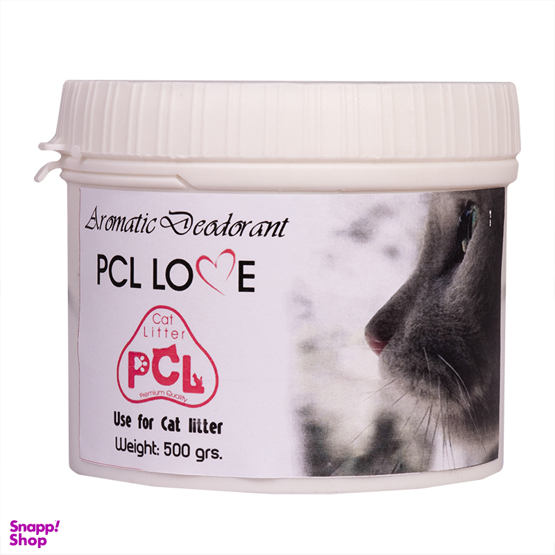 خوشبو کننده خاک گربه پی سی ال (BCL) مدل PCL-Love وزن 500 گرم