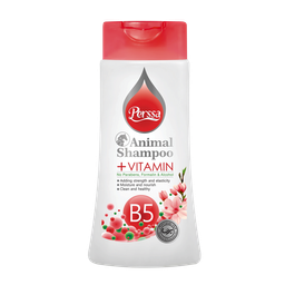 شامپو حیوانات پرسا مدل +Vitaminv حجم 250 میلی‌لیتر