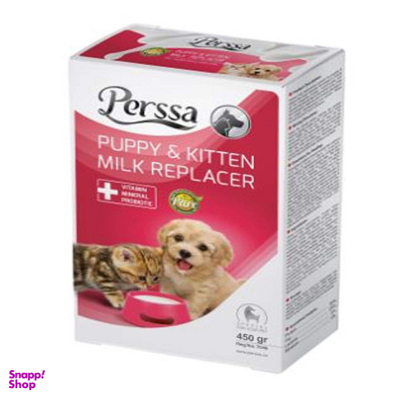 شیر خشک سگ و گربه پرسا (Perssa) مدل Milk Replacer وزن 450 گرم