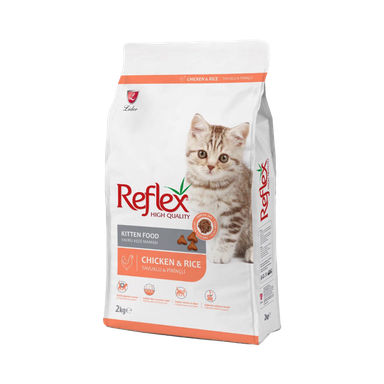 غذای خشک بچه گربه رفلکس (Reflex) مدل Reflex Kitten وزن 2 کیلوگرم