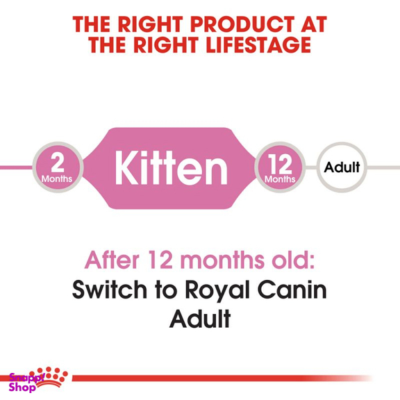 غذای خشک بچه گربه رویال کنین (Royal Canin) مدل Kitten وزن 2 کیلوگرم
