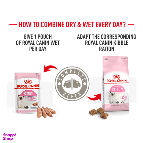 غذای خشک بچه گربه رویال کنین (Royal Canin) مدل Kitten وزن 2 کیلوگرم
