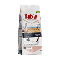 غذای خشک توله سگ بابین (Babin) مدل Babin Junior Grain Free وزن 3 کیلوگرم