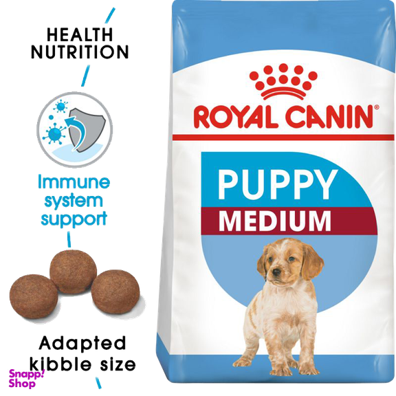 غذای خشک توله سگ رویال کنین (Royal Canin) مدل Medium Puppy وزن 4 کیلوگرم
