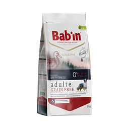 غذای خشک سگ بابین (Babin) مدل Babin Adult Duck Grain Free وزن 3 کیلوگرم
