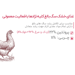 غذای خشک سگ بابین (Babin) مدل Babin Adult Maintenance وزن 4 کیلوگرم