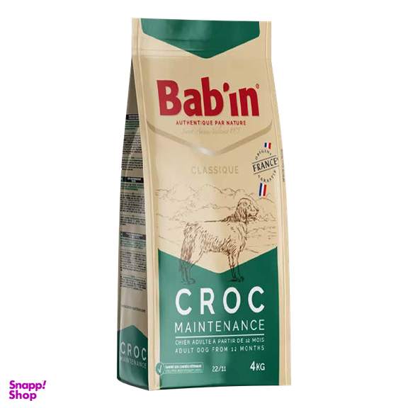 غذای خشک سگ بابین (Babin) مدل Babin Adult Maintenance وزن 4 کیلوگرم