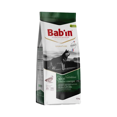 غذای خشک سگ بابین (Babin) مدل Babin Adult Maxi Energy وزن 15 کیلوگرم