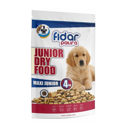 غذای خشک سگ فیدار (Fidar) مدل Maxi Junior وزن 4 کیلوگرم