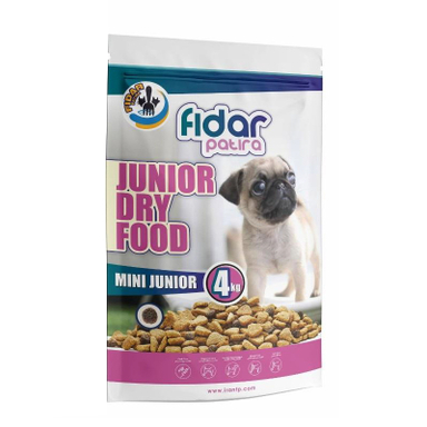 غذای خشک سگ فیدار (Fidar) مدل Mini Junior وزن 4 کیلوگرم