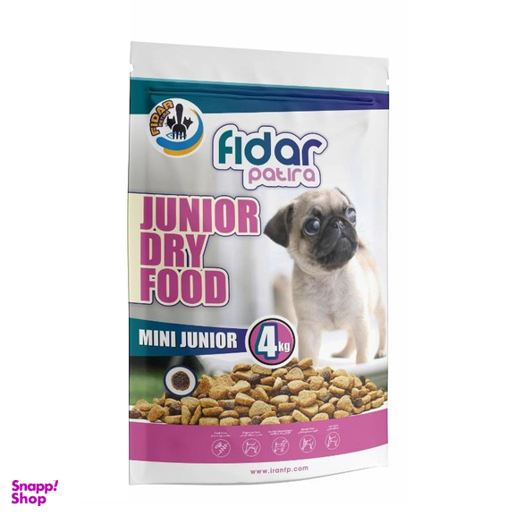 غذای خشک سگ فیدار (Fidar) مدل Mini Junior وزن 4 کیلوگرم