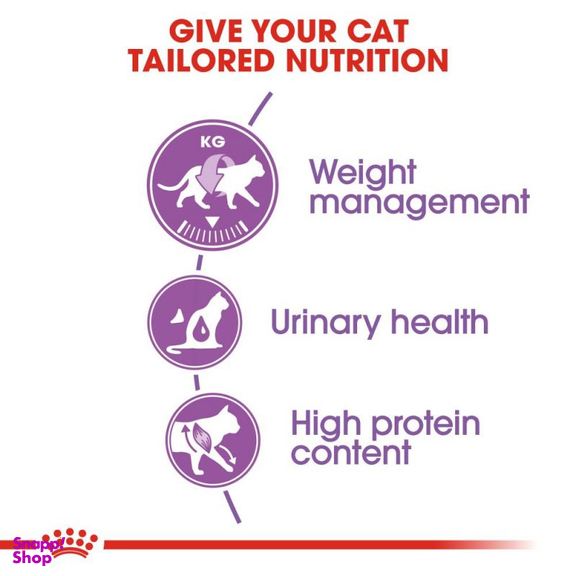 غذای خشک گربه رویال کنین مدل Regular Sterilised وزن 2 کیلوگرم