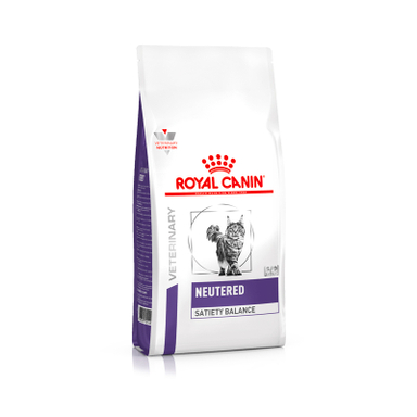 غذای خشک گربه عقیم رویال کنین (Royal Canin) مناسب کنترل وزن مدل Neutered Satiety Balance وزن 1.5 کیلوگرم