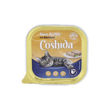 غذای کاسه ای گربه کوشیدا (Coshida) با طعم مرغ وزن 100 گرم