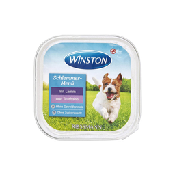 غذای کاسه‌ای سگ وینستون (Winston) با طعم بره و بوقلمون Winston Lamb & Turkey وزن 150 گرم