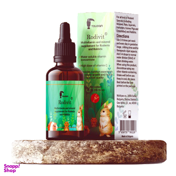 قطره جوندگان توکان مدل Rodivit multi-drop حجم 30 میلی لیتر