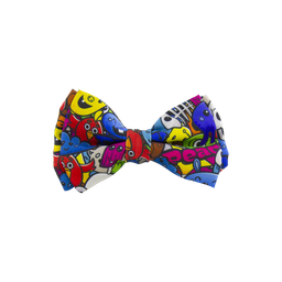 قلاده و پاپیون سگ نیناپت (Nina Pet) مدل طرح دار سایز کوچک 2