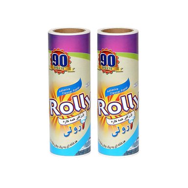 یدک پرزگیر رولی (Roli) دوبل بزرگ بسته 2 عددی
