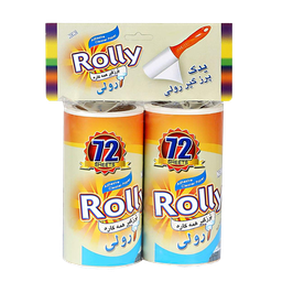 یدک پرزگیر رولی (Roli) دوبل کوچک مدل رولی بسته 2 عددی