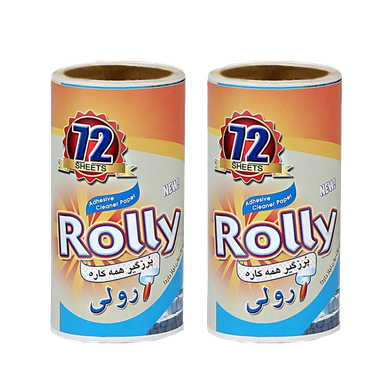 یدک پرزگیر رولی (Roli) دوبل کوچک مدل رولی بسته 2 عددی