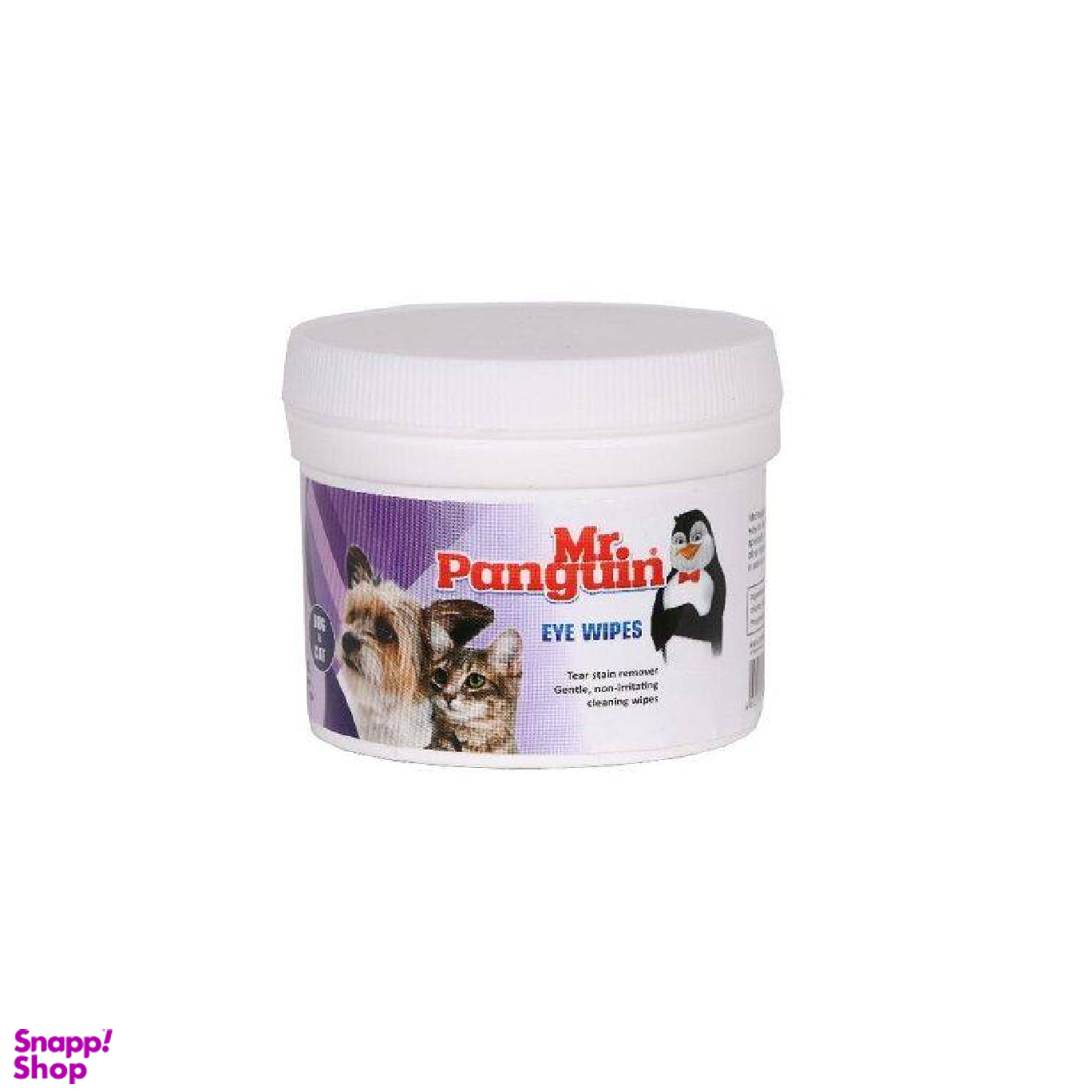 دستمال تمیز کننده چشم حیوانات خانگی مستر پنگوین مدل Eye Wipe