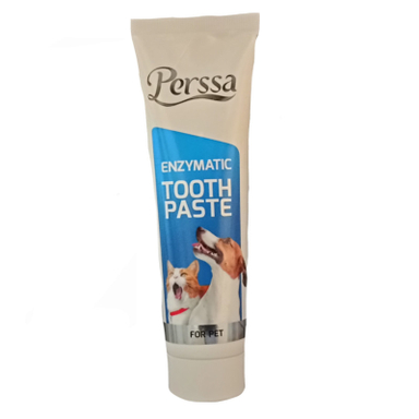 خمیردندان سگ و گربه پرسا مدل Enzymatic-100 وزن 100 گرم