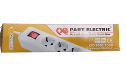 چند راهی پارت الکتریک کابل 3 متری مدل نیک 986