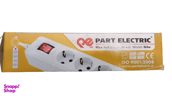 چند راهی پارت الکتریک کابل 3 متری مدل نیک 986