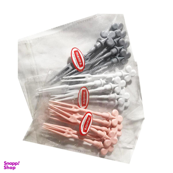 چنگال زیتون خوری مانترا (Mantra) مدل H-105 مجموعه 6 عددی