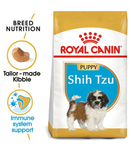 ذای خشک سگ رویال کنین مدل Shih Tzu Puppy وزن 1٫5 کیلوگرم