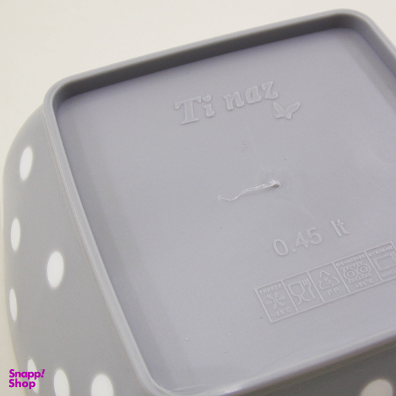 کاسه تی ناز مدل خالدار مجموعه 3 عددی