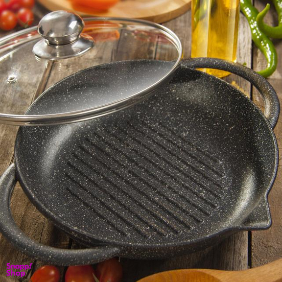 تابه گریل درب دار نالینو مدل Teyam سایز 24